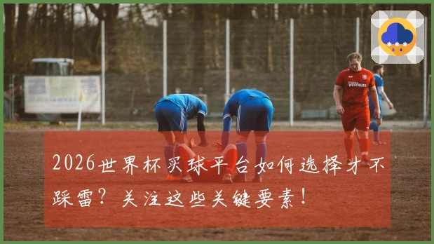 2026世界杯买球平台如何选择才不踩雷？关注这些关键要素！
