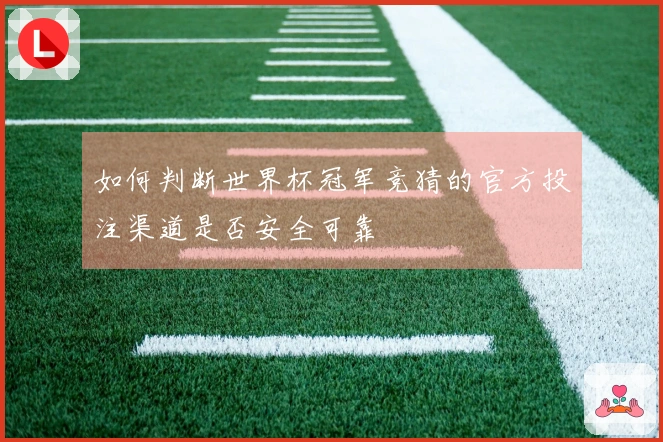 如何判断世界杯冠军竞猜的官方投注渠道是否安全可靠
